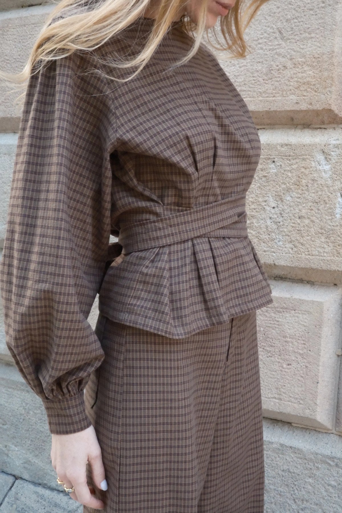 100% Organic Cotton Celine Blouse 