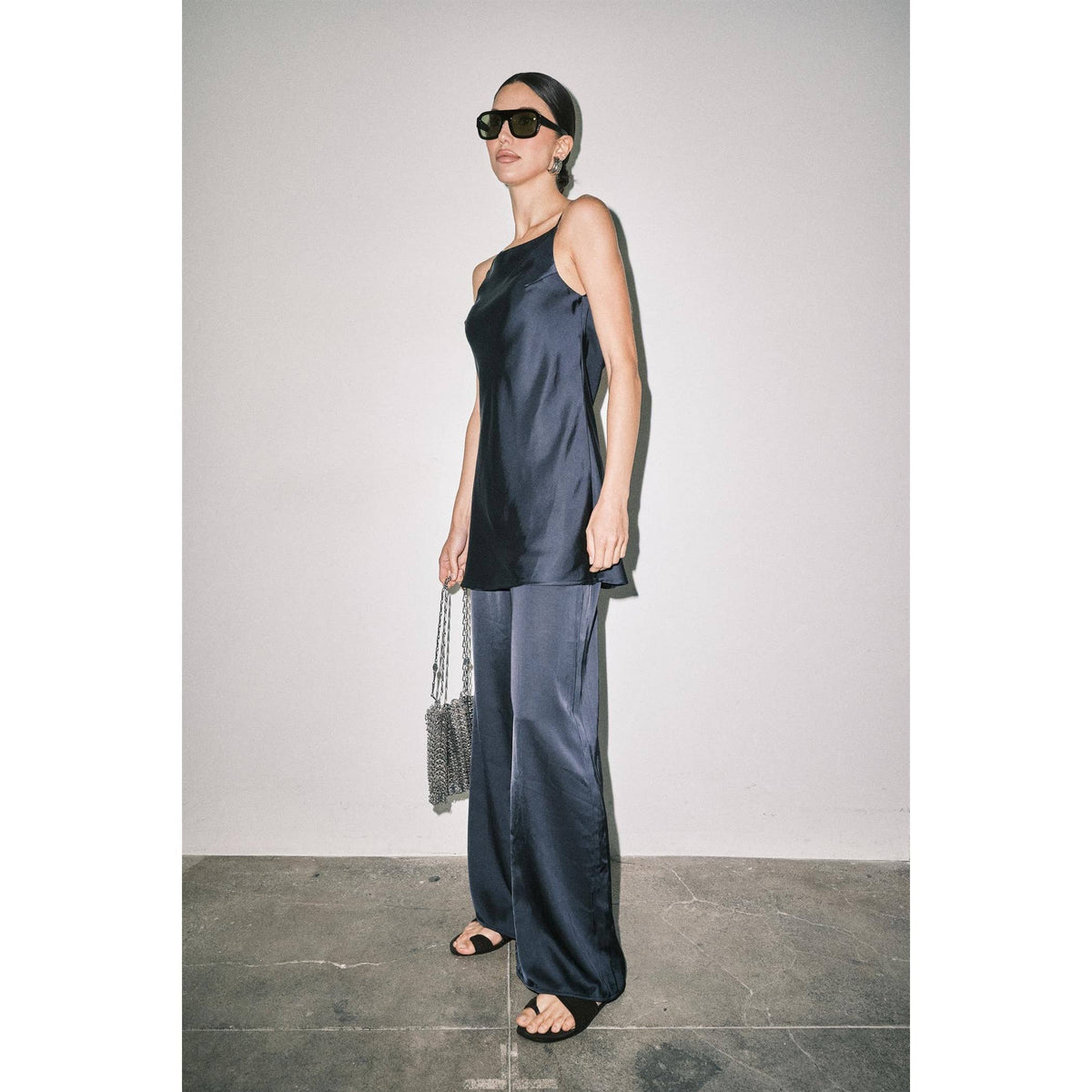 Eden Satin Cowl Neck Cami