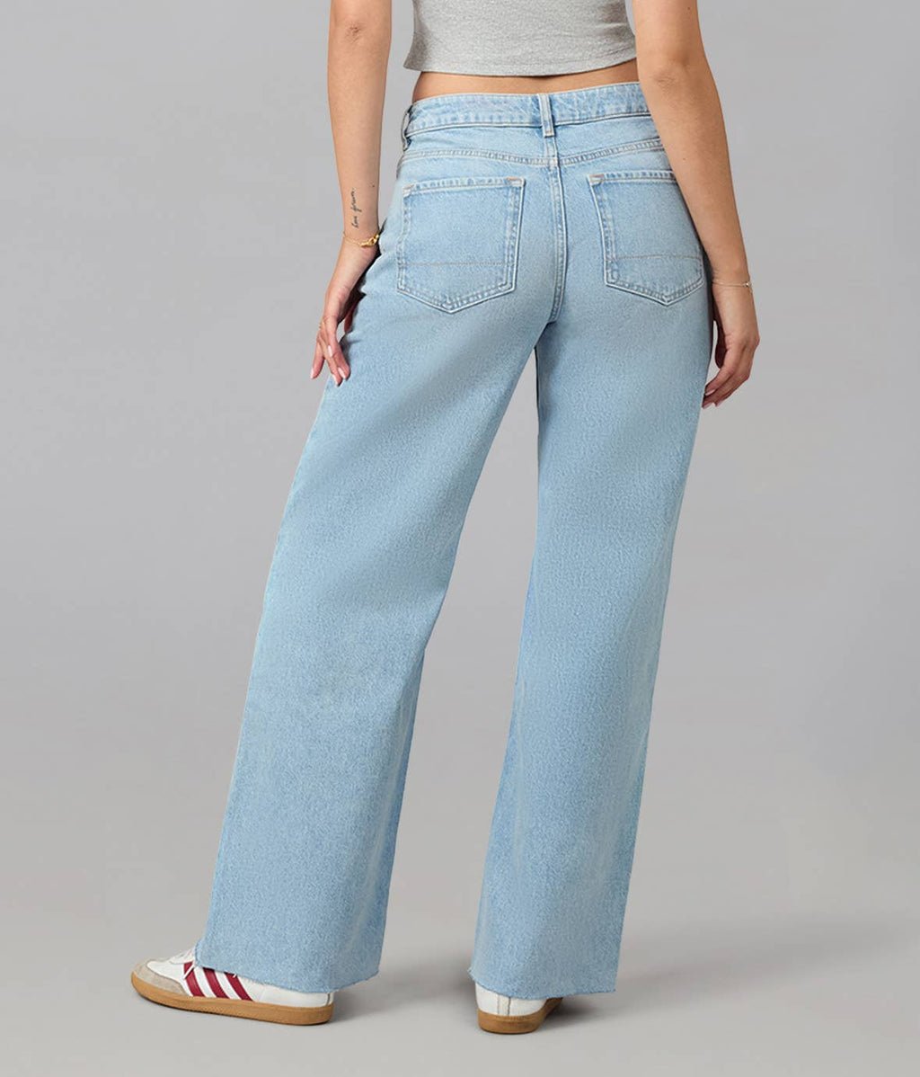 Stella High Rise Wide Leg Jeans