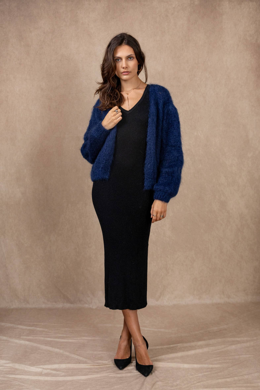 Mohair Cardigan Shrug