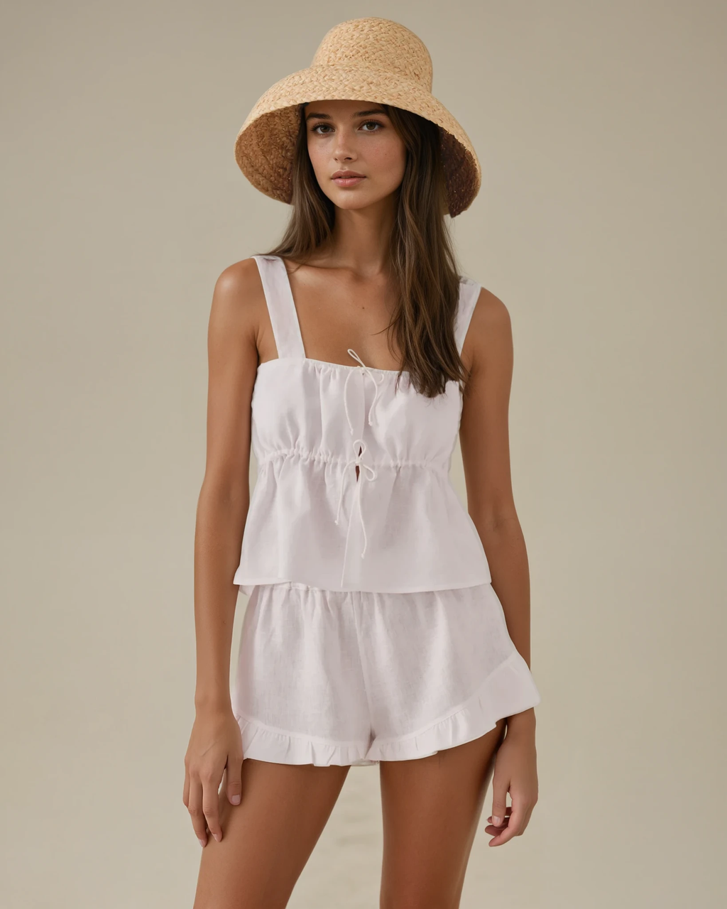 Milos Shorts White