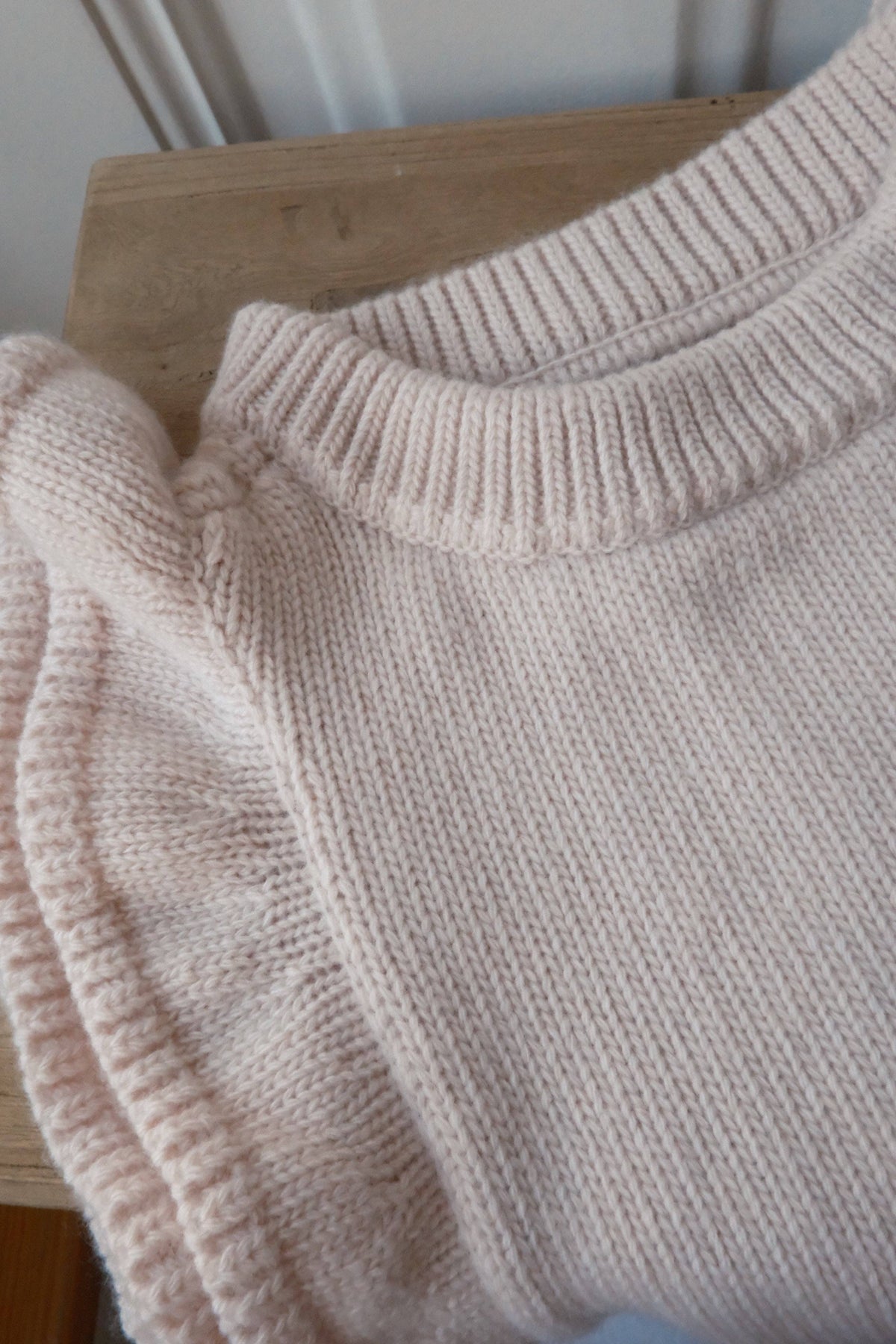 Merino Wool & Cashmere Vest Grace Baby Pink