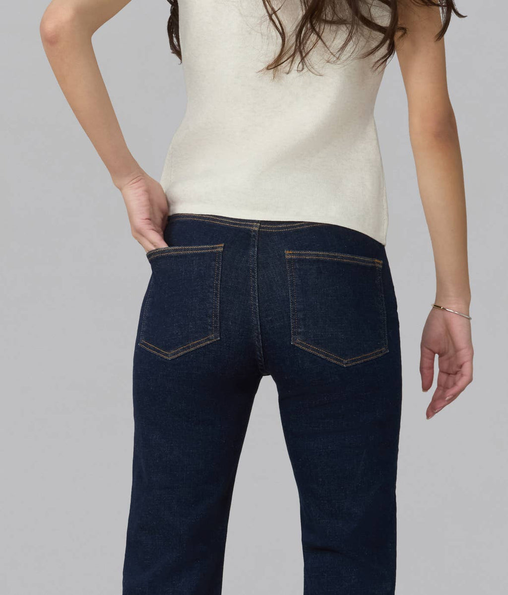 Alice High Rise Flare Jeans - Dark Rinse Blue