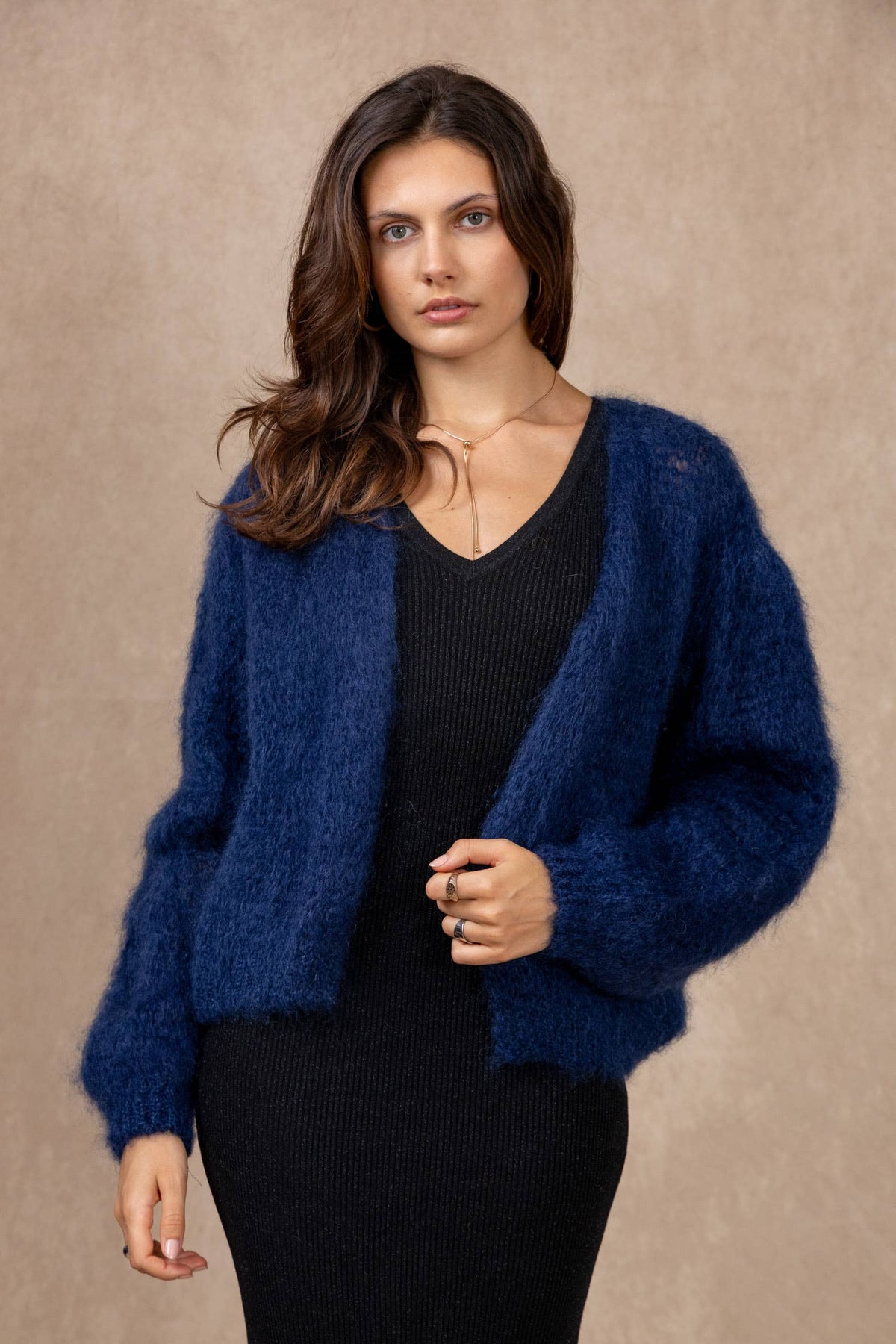 Mohair Cardigan Shrug