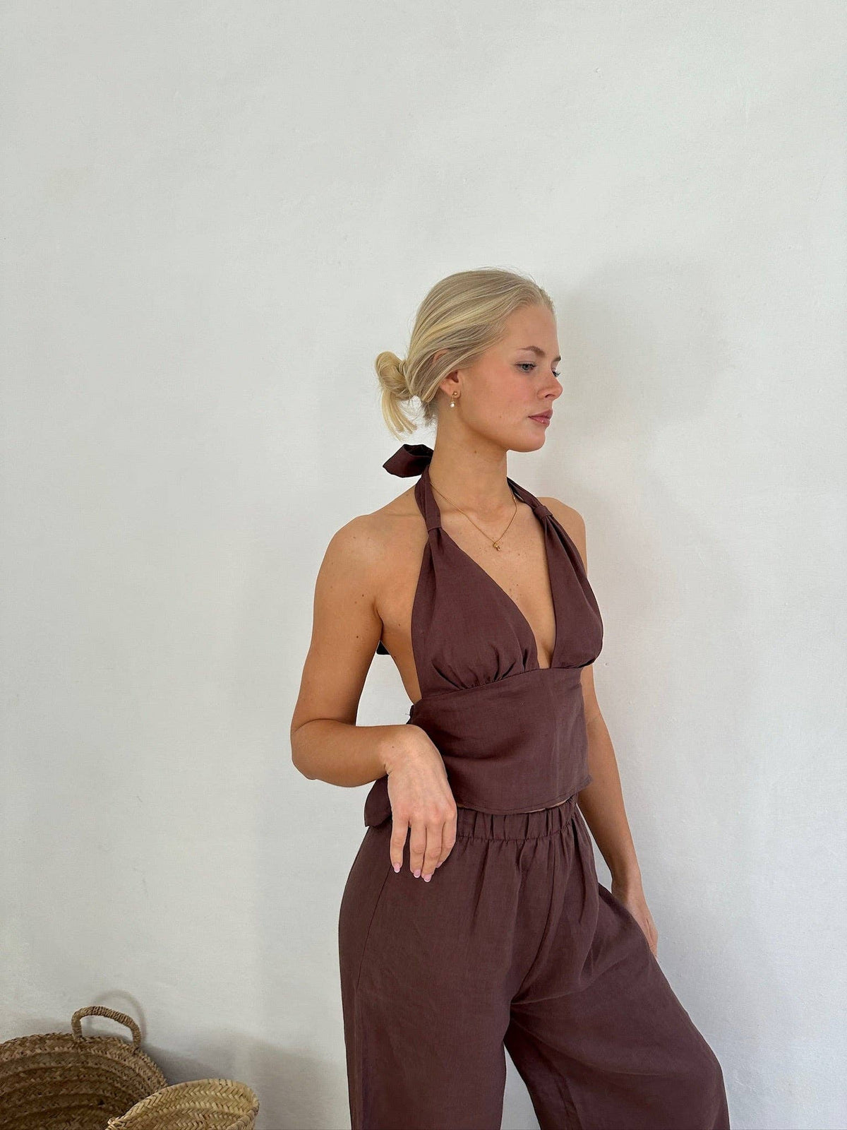 Renata Chocolate Top: Chocolate