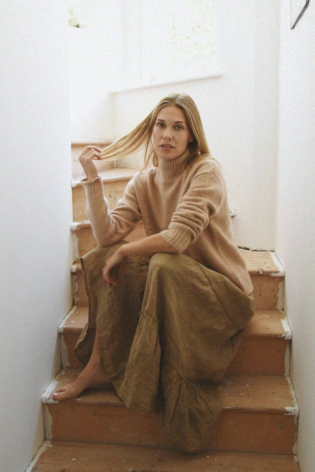 The Cashmere Carmel Sweater
