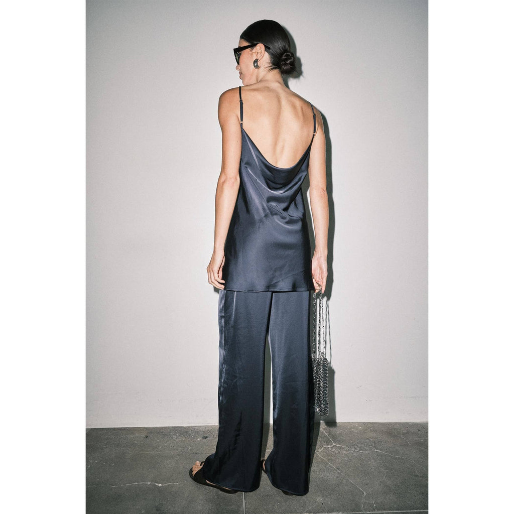 Eden Satin Wide Leg Pant