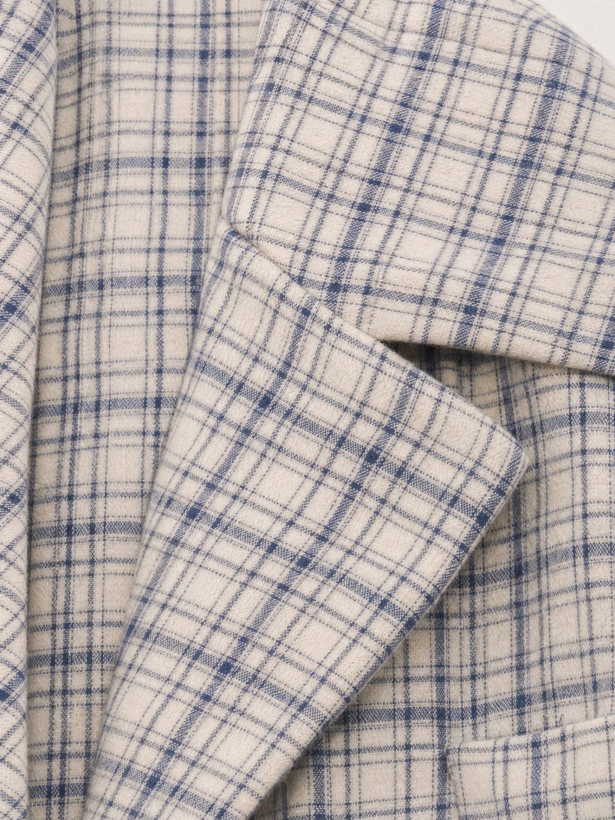 Heather Check Trench Coat