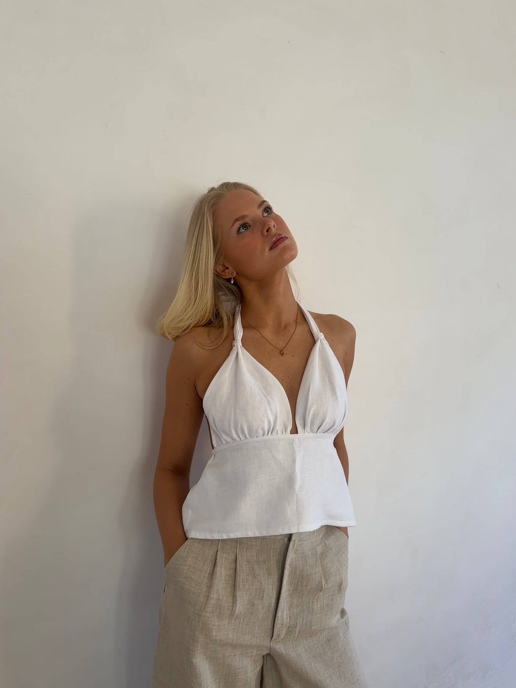 Renata Top: White