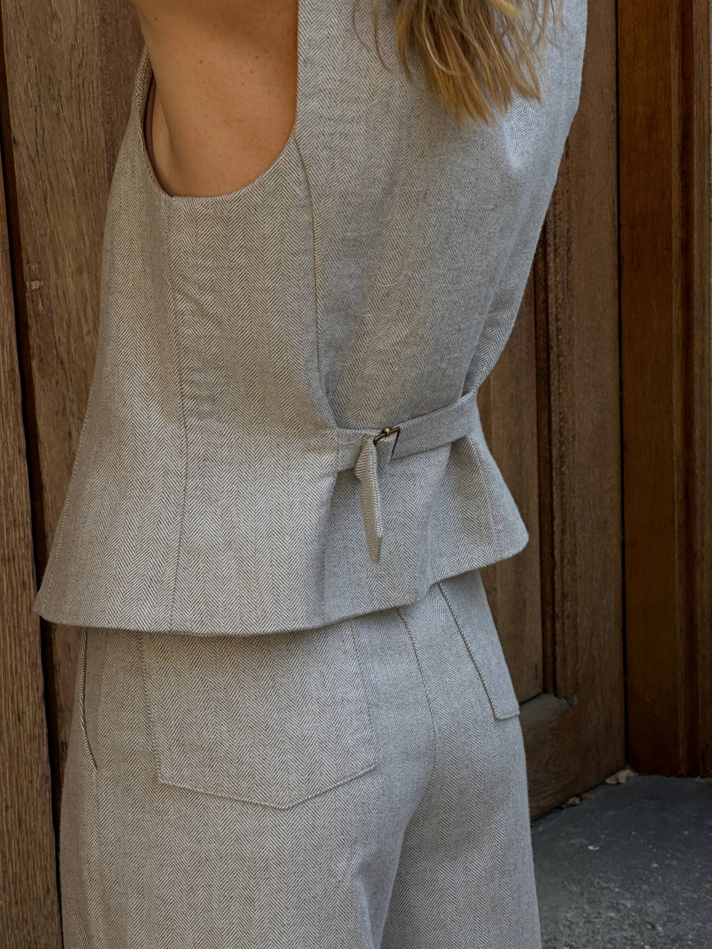 Bernie Gilet: Gris