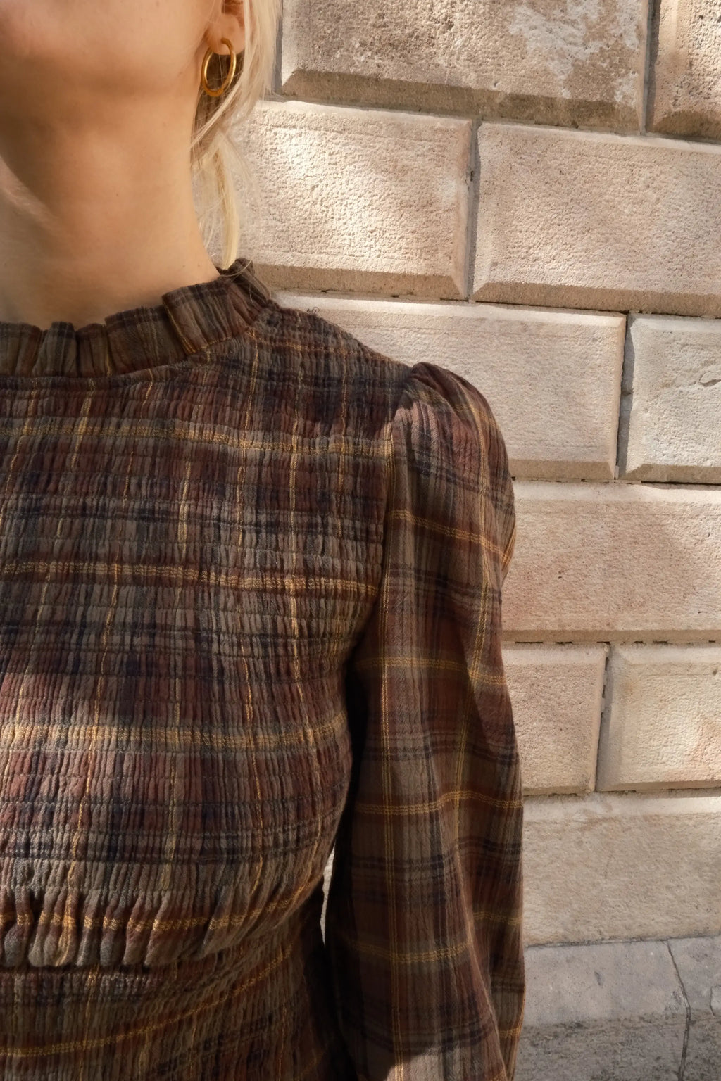100% organic cotton Blouse Hailey Cuadros