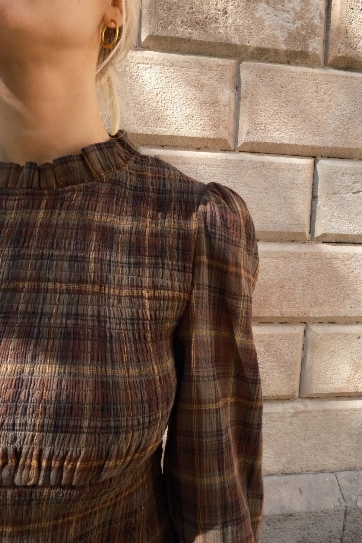 100% organic cotton Blouse Hailey Cuadros
