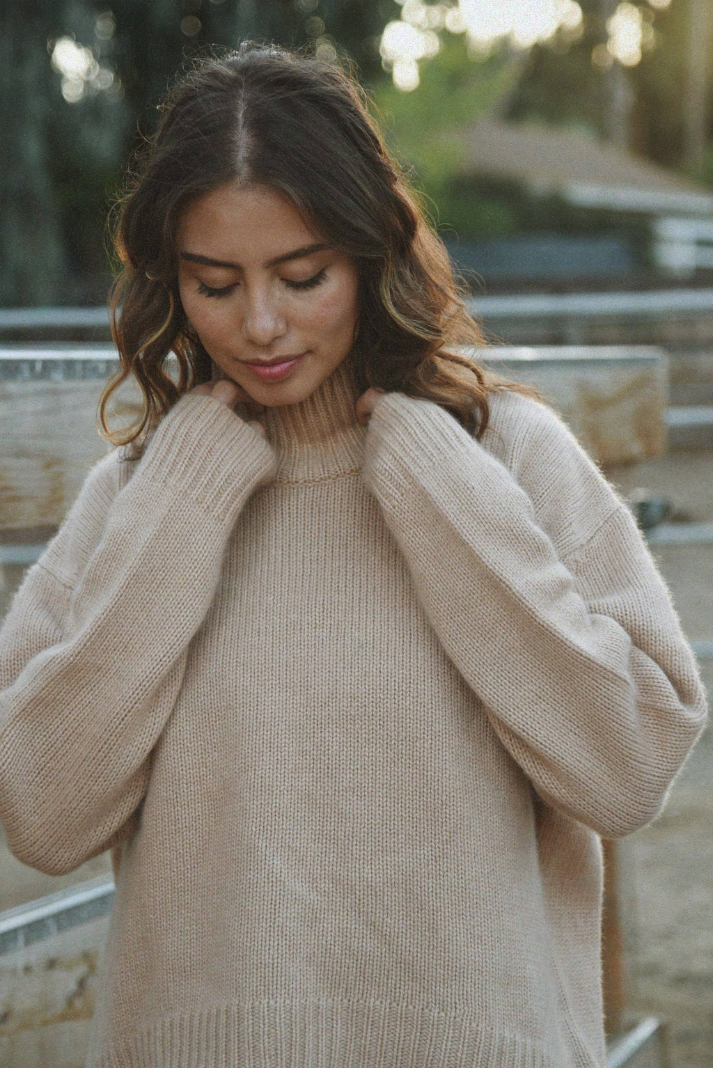 The Cashmere Carmel Sweater