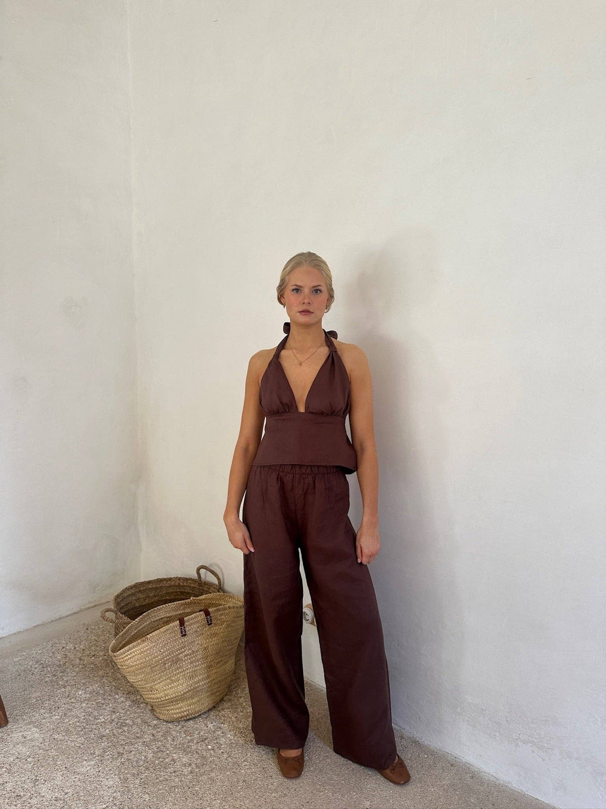Renata Chocolate Top: Chocolate