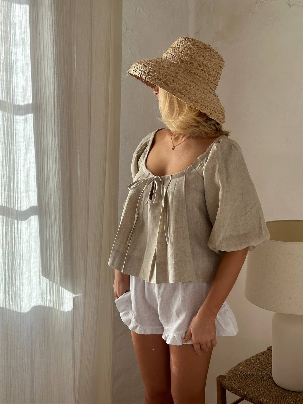 Milos Shorts White