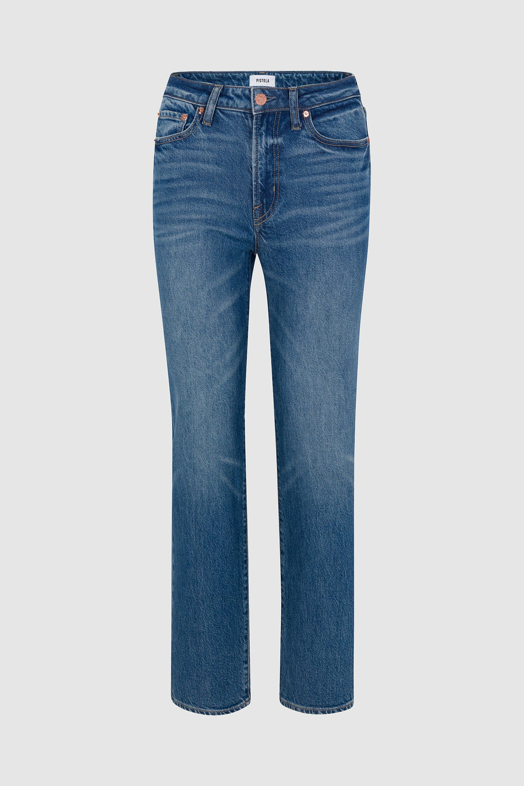 Aleks Mid Rise Straight - Sea Salt - swatch