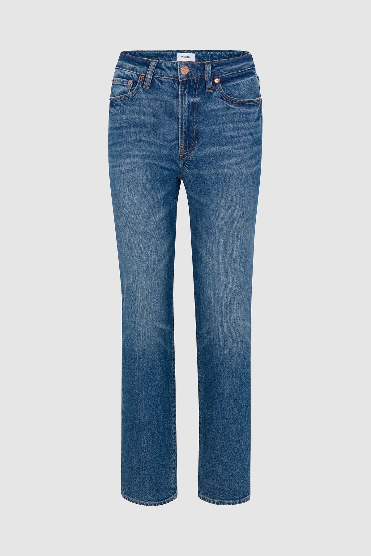 Aleks Mid Rise Straight - Sea Salt - swatch