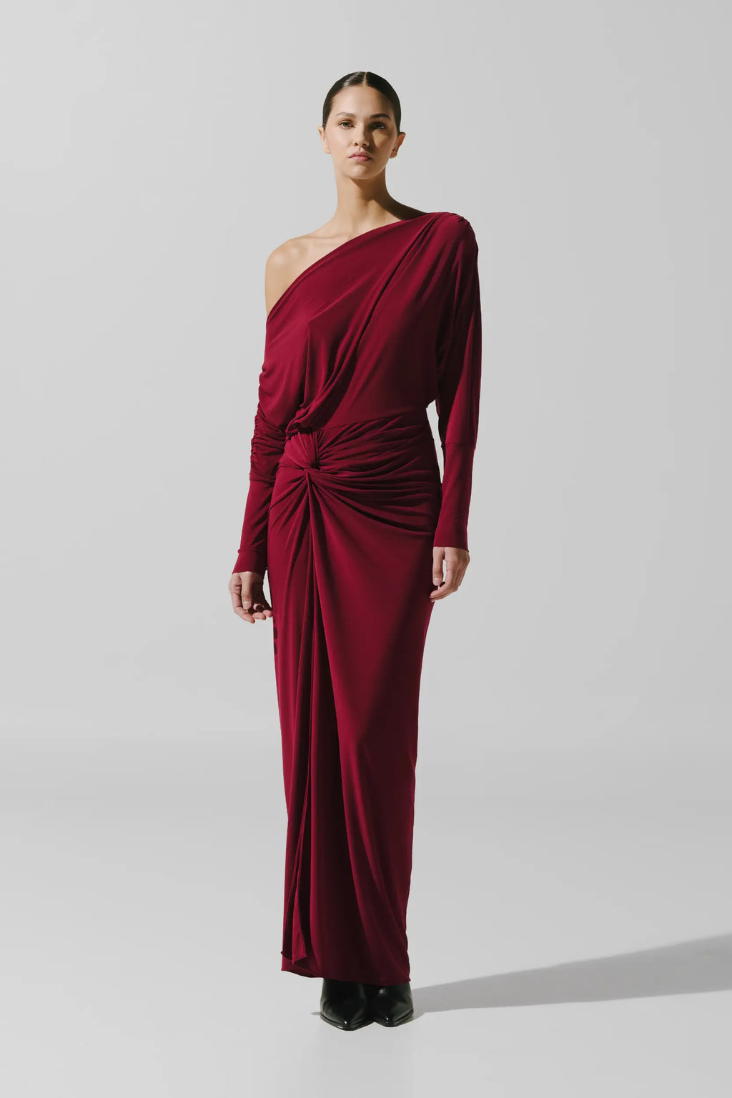 Onda Maxi Dress - Cabernet