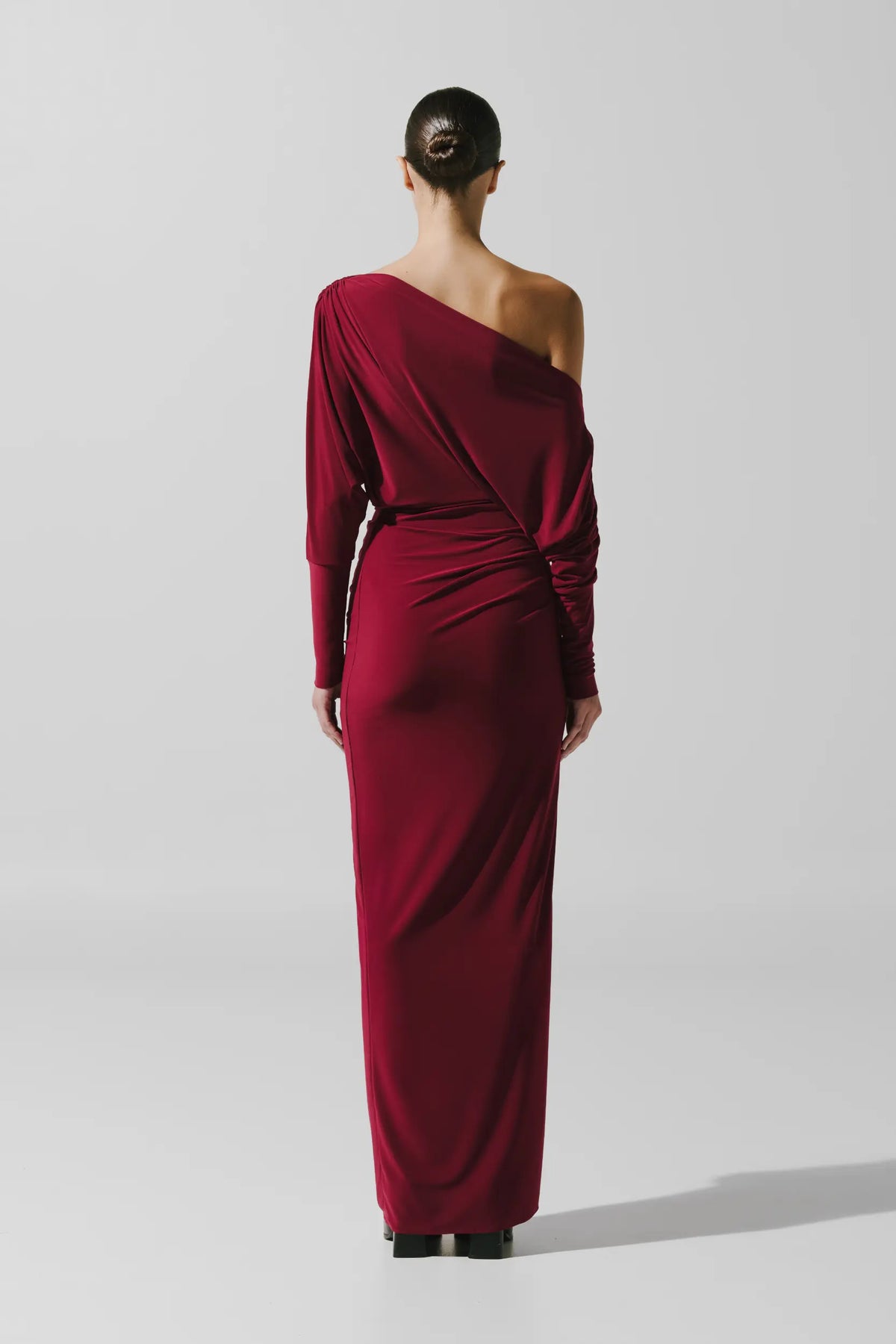 Onda Maxi Dress - Cabernet