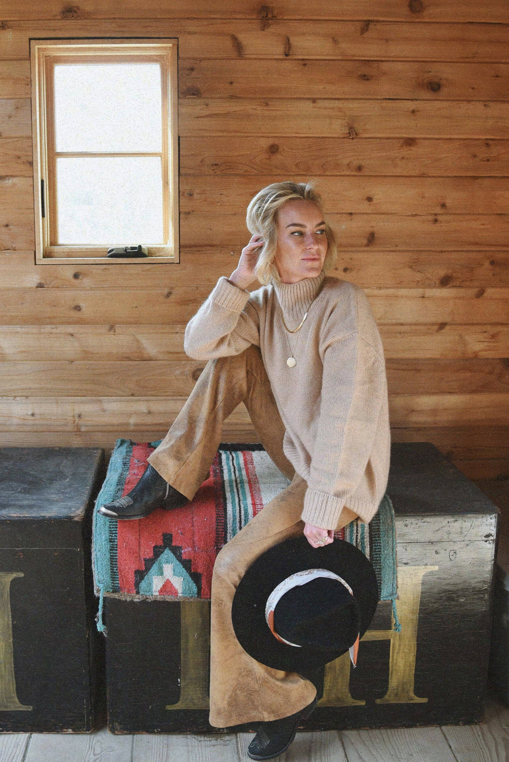 The Cashmere Carmel Sweater