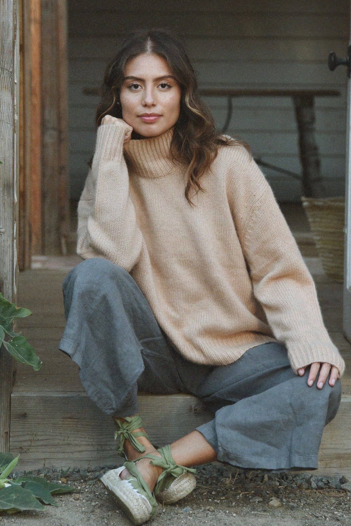 The Cashmere Carmel Sweater