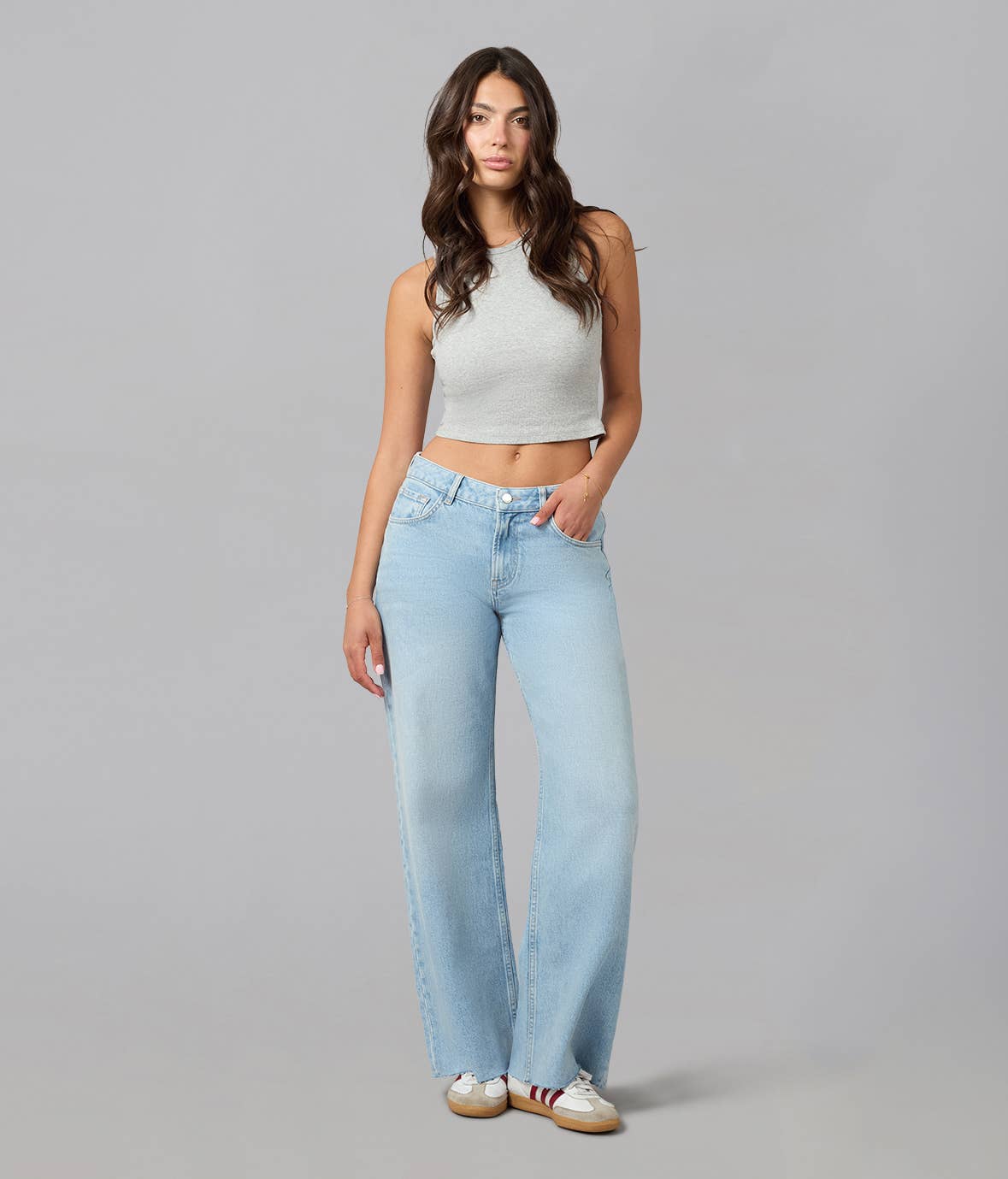 Stella High Rise Wide Leg Jeans