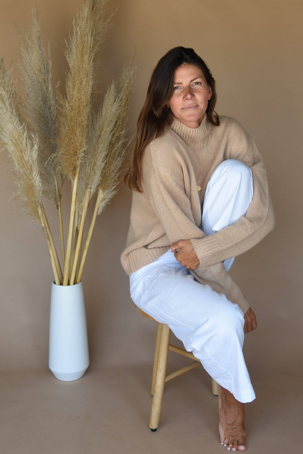 The Cashmere Carmel Sweater