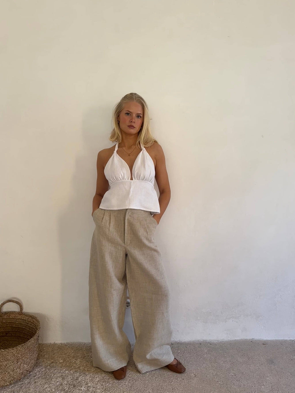 Renata Top: White