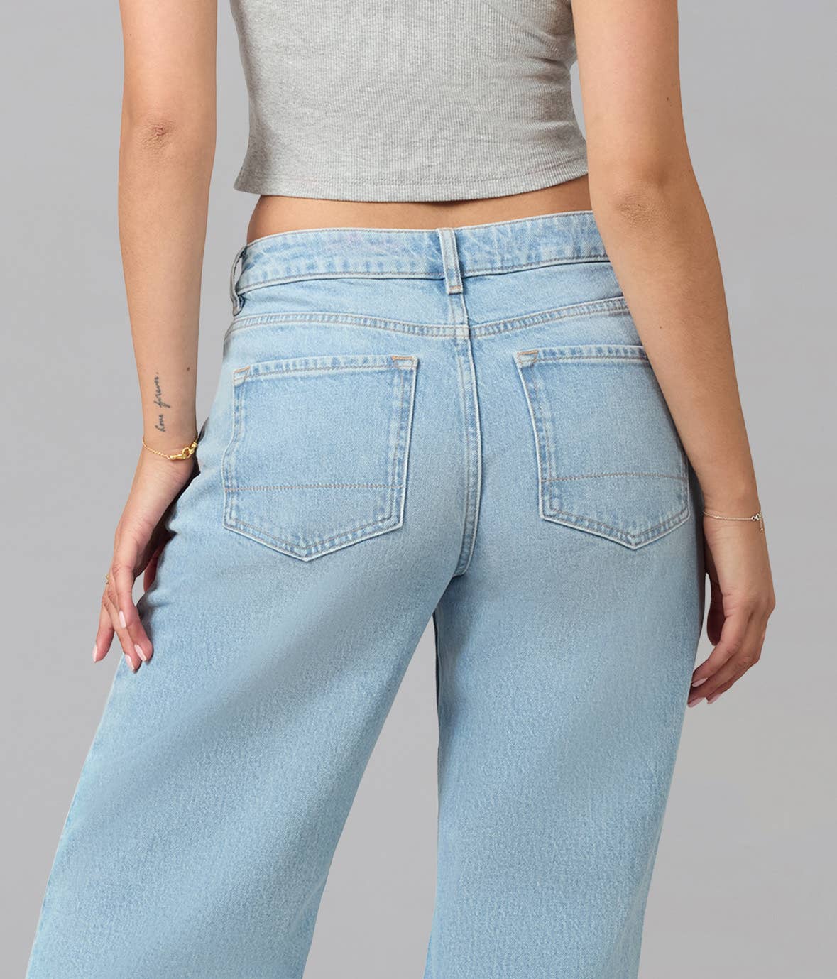 Stella High Rise Wide Leg Jeans