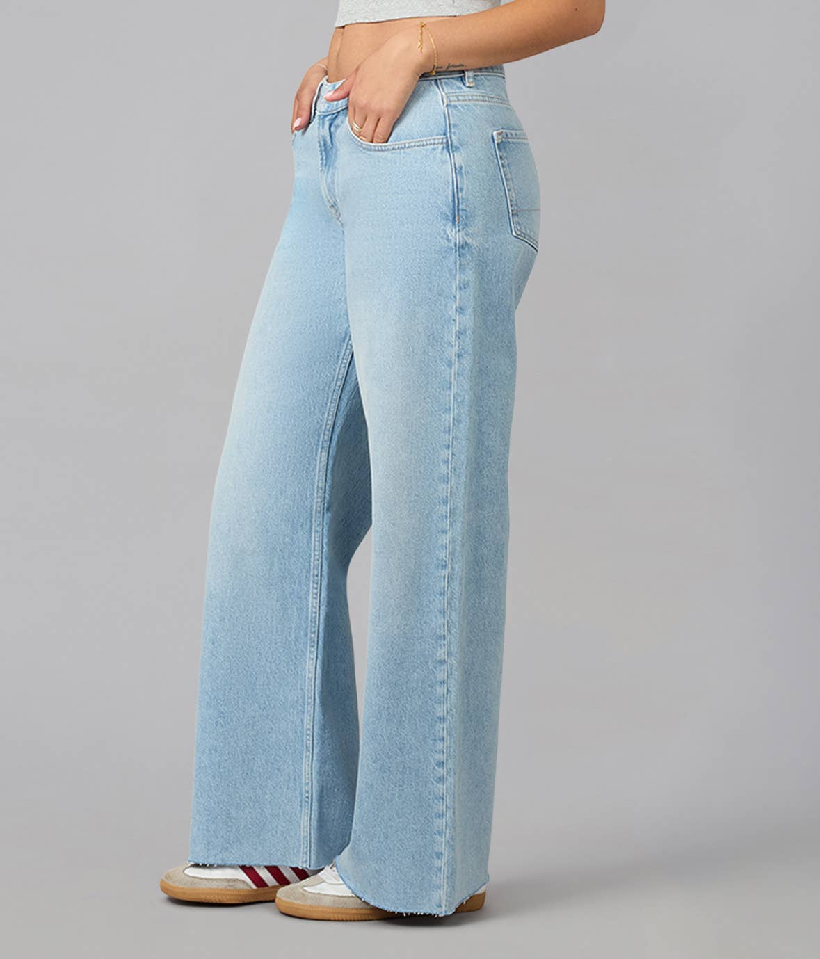 Stella High Rise Wide Leg Jeans