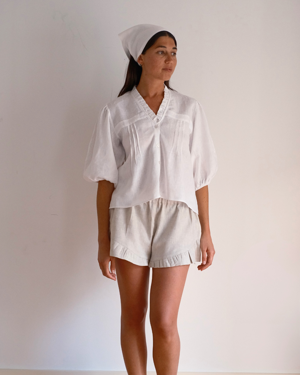 Milos Shorts Stone
