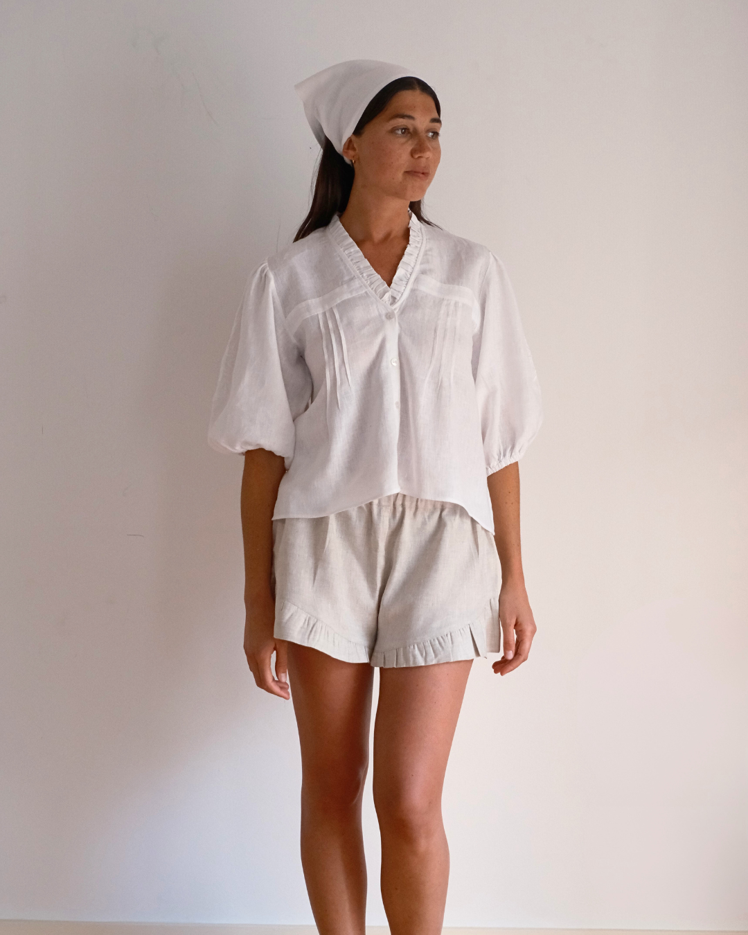Milos Shorts Stone