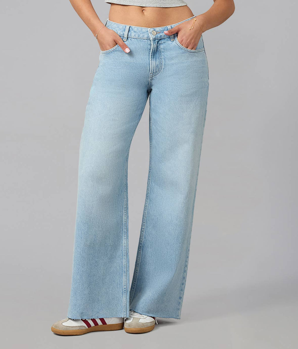 Stella High Rise Wide Leg Jeans