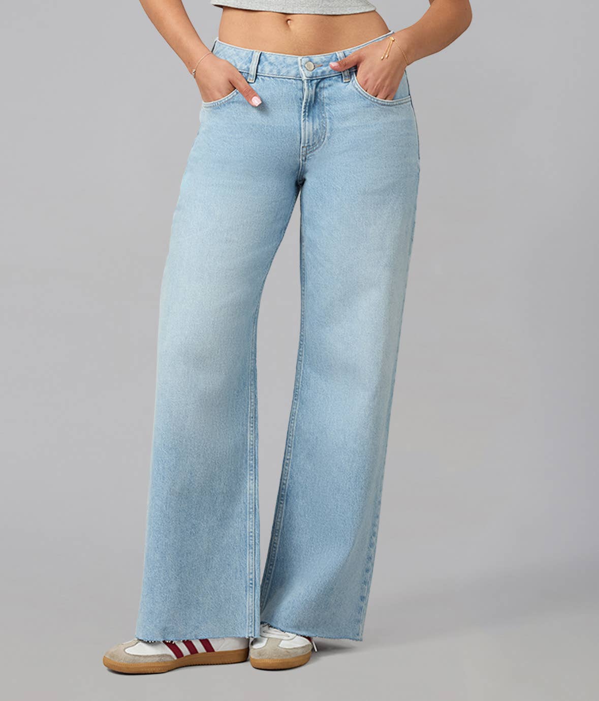 Stella High Rise Wide Leg Jeans