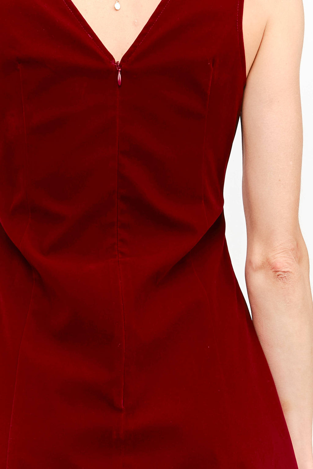 Holly Red Velvet Dress