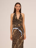 Ice Noir Animal Print Top