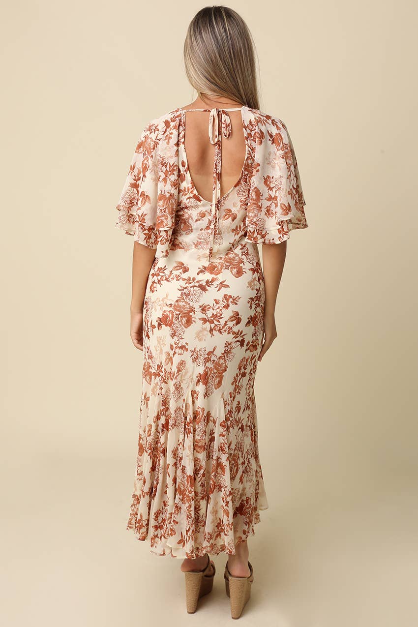 Evan Floral Maxi Dress